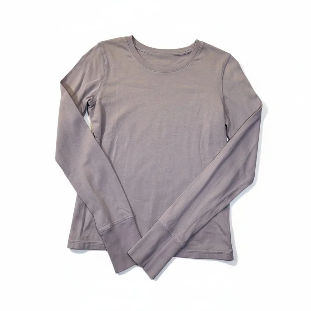 Juicy Couture Lavender Graphic Long Sleeve Tee “I’m So Bored With You” Size M - Picture 4 of 7